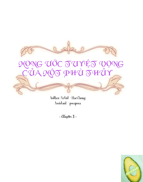 mong ước tuyệt vọng của một phù thủy chapter 3 14