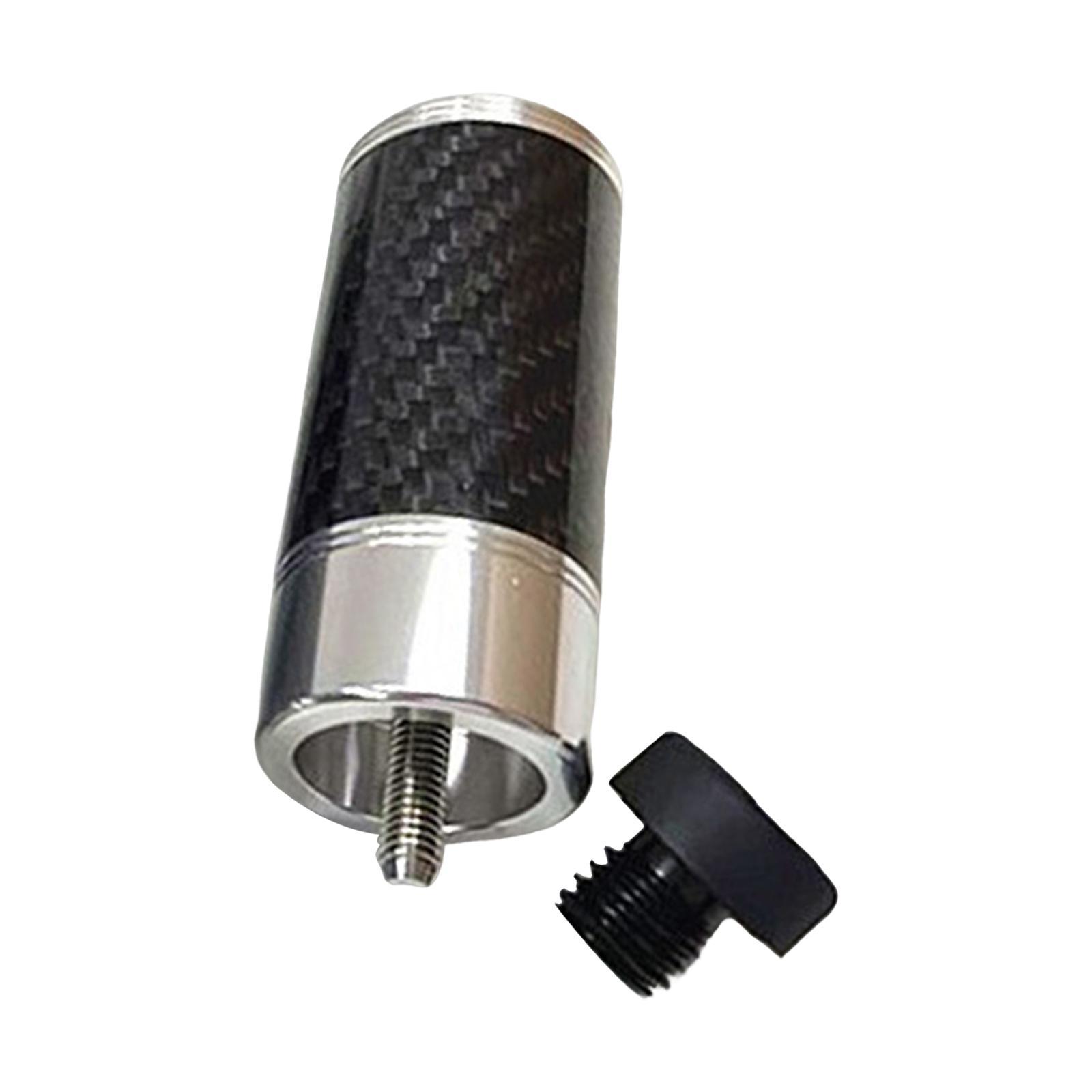 Billiards Pool Cue Extension Snooker Cue Cue Extended Dia 1.3in Cue End Extended Adapter with Back Cap for Trainer Lovers Beginners Enthusiast