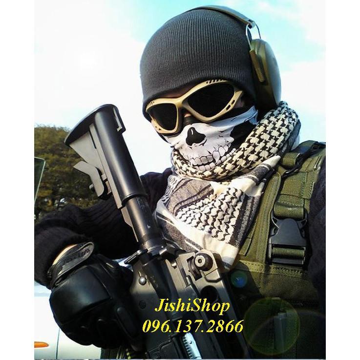 hot Khẩu trang đi phượt hình xương trắng god cực chất, cực đẹp