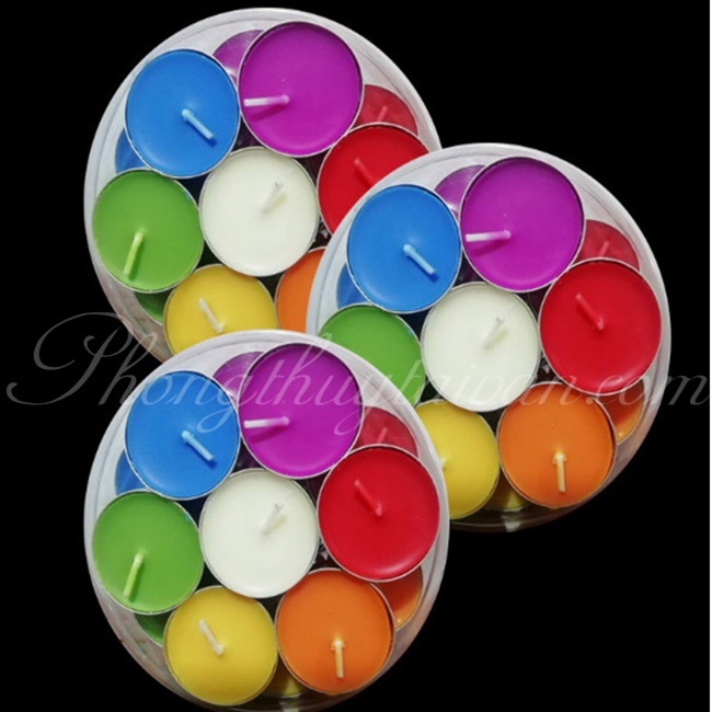 Nến viên bơ TEALING sáp trà 4giờ 35 nến - thờ cúng