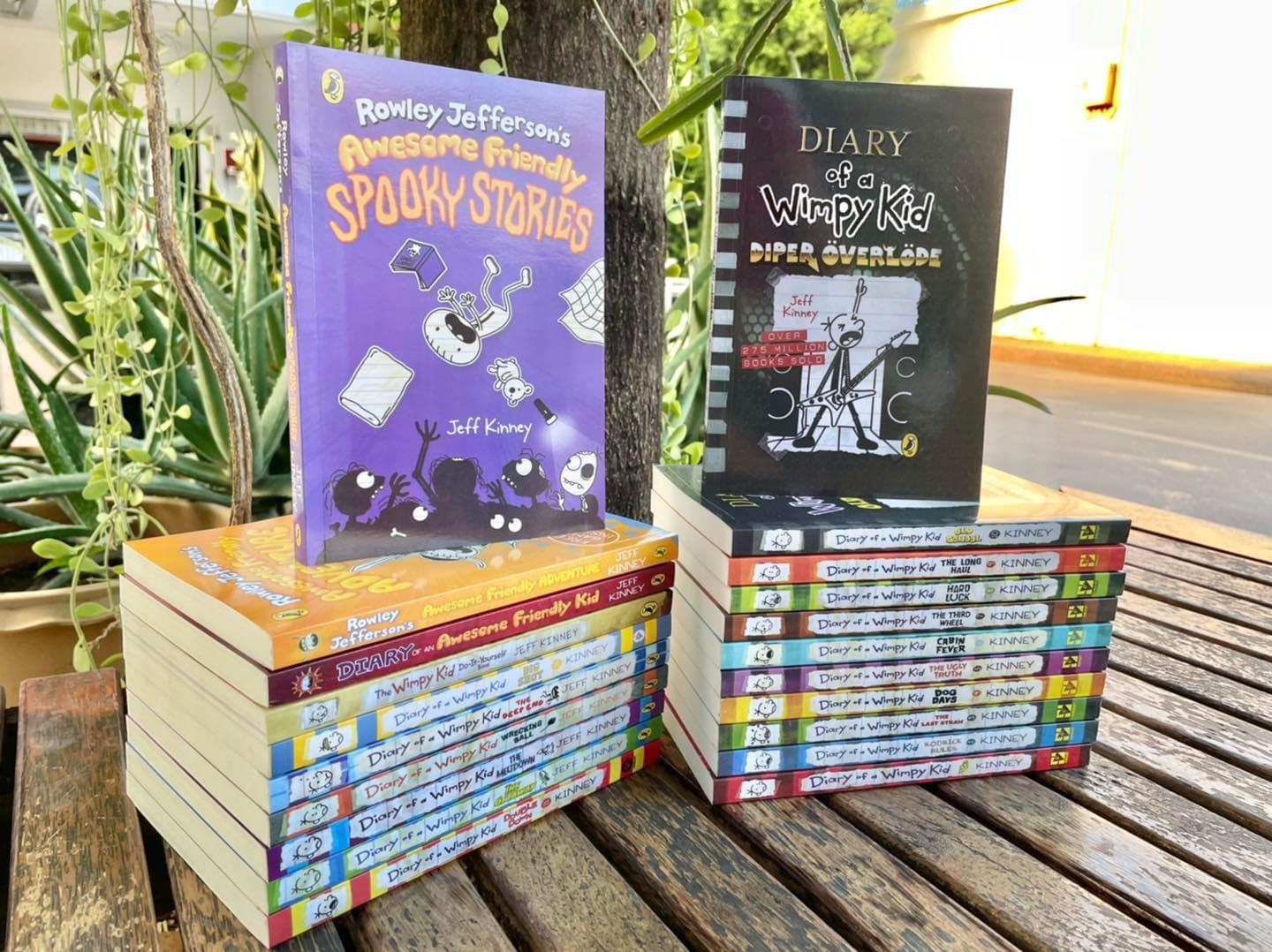 Diary of a wimpy kid nhập 21c box set