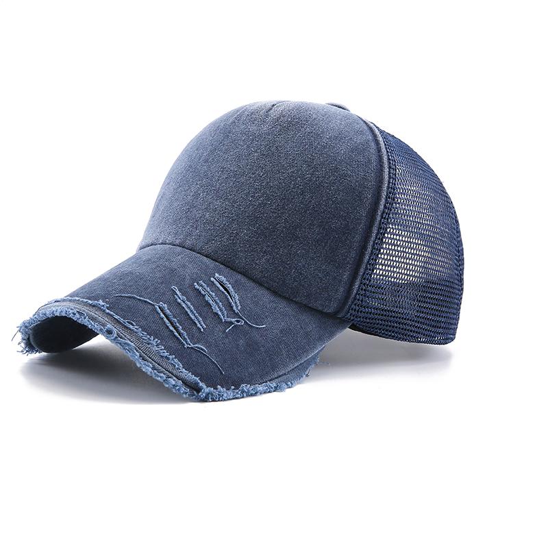 Lưới Mùa Hè Mũ Bóng Chày Ngoài Trời Thoáng Khí Miếng Vải Nam Nữ Rửa Sạch Cotton Nón Snapback Thời Trang Hip Hop Mũ Lưỡi Trai Color: pink Size: Adjustable