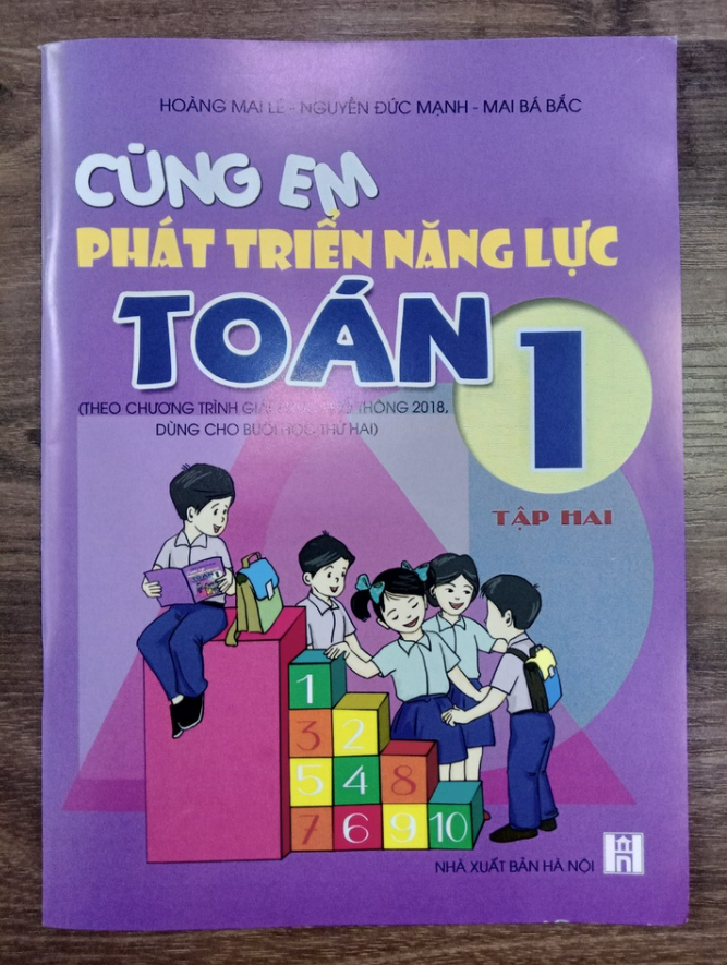 Sách - Cùng Em Phát Triển Năng Lực Toán 1 - Tập 2