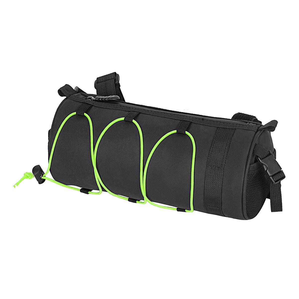 Bike Handlebar Bag Multifunctional Mountain Bike Front Bag Bicycle Frame Bag Shoulder Bag Cycling Storage Pouch Pannier