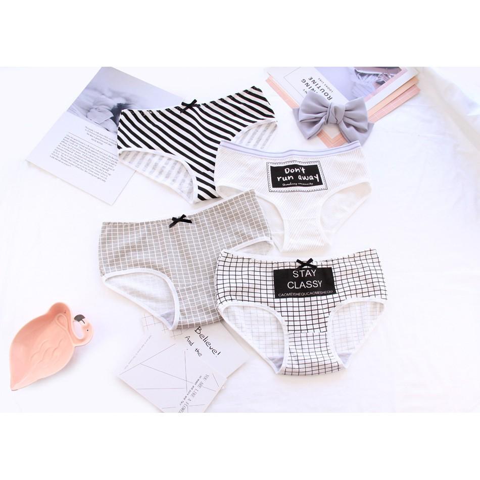 Combo 4 quần lót cotton nữ QL06