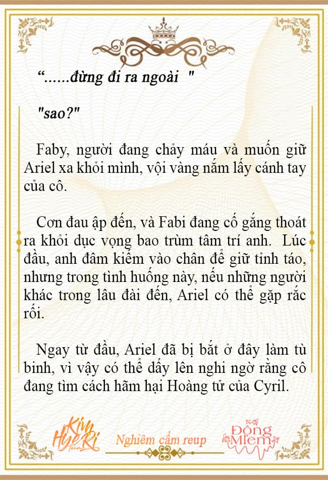 [novel 18+] ariel, thánh nữ dâm đãng chapter 51 4