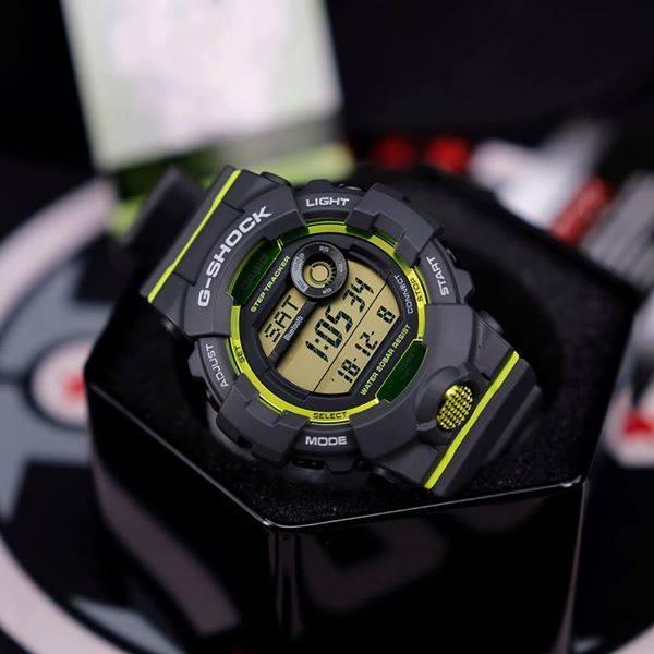 Đồng Hồ Nam Dây Nhựa Casio G-Shock GBD-800-8DR Bluetooth | GBD-800-8