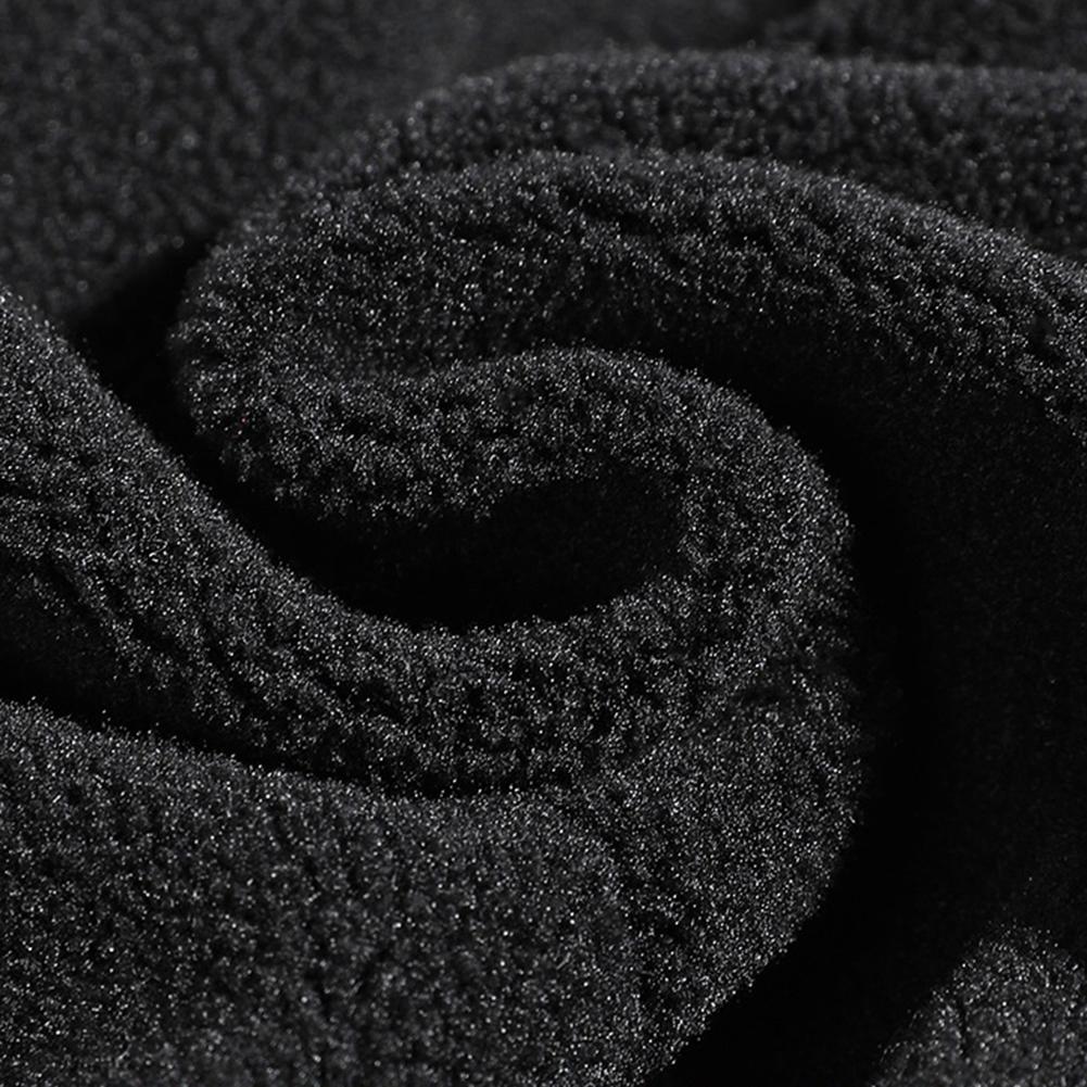 Mùa đông lông cừu nhiệt balaclava mặt nạ đầy đủ mặt nạ xe máy xe đạp xe đạp liner sports ski xe đạp xe đạp xe trượt tuyết Color: Black A