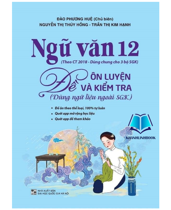 Sách - Combo Ngữ Văn 12 Đề Ôn Luyện Và Kiểm Tra - Phương Pháp Đọc Hiểu Và Viết - Đề ôn luyện và kiểm tra