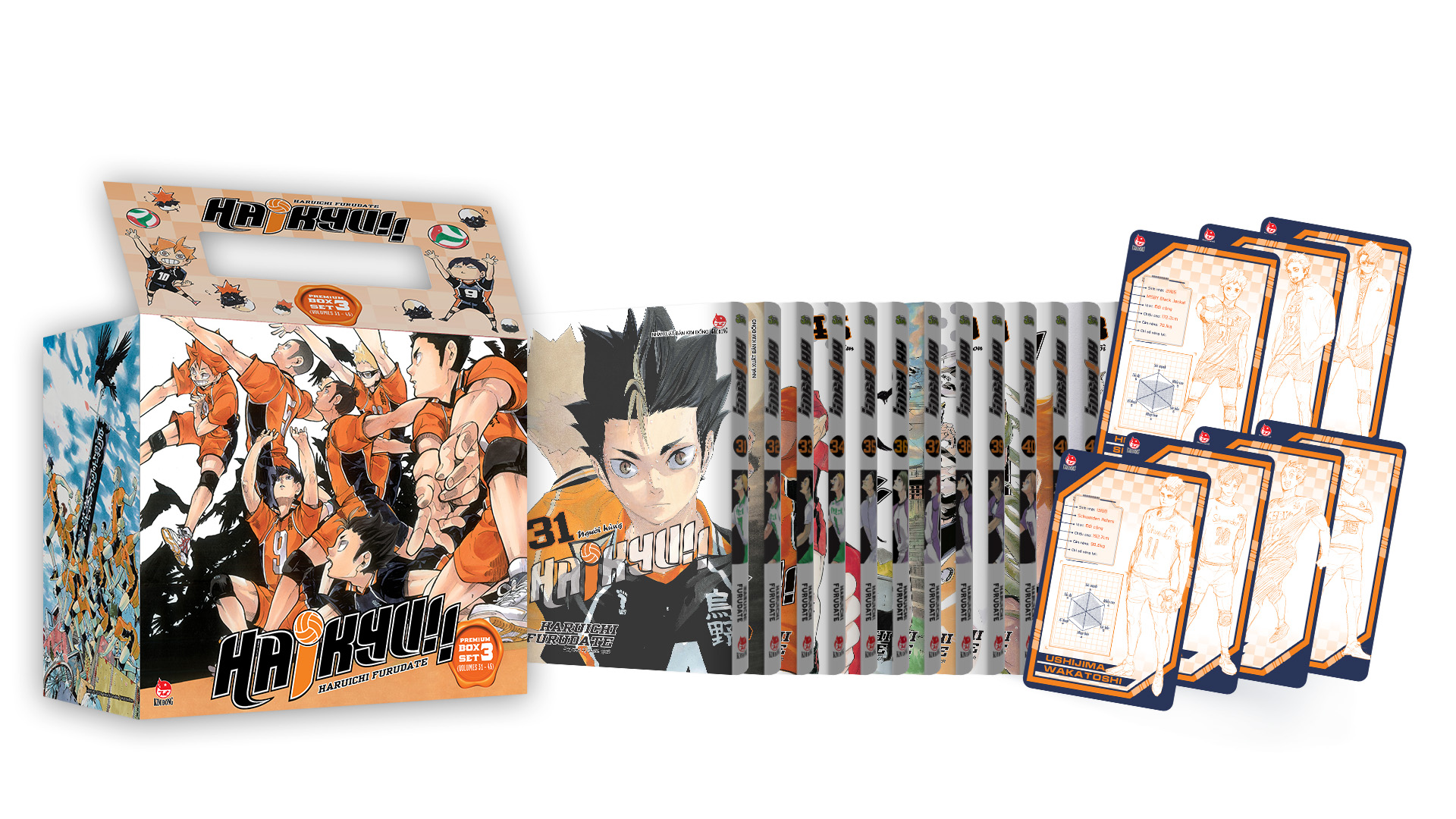 Kim Đồng - Haikyu - Chàng khổng lồ tí hon