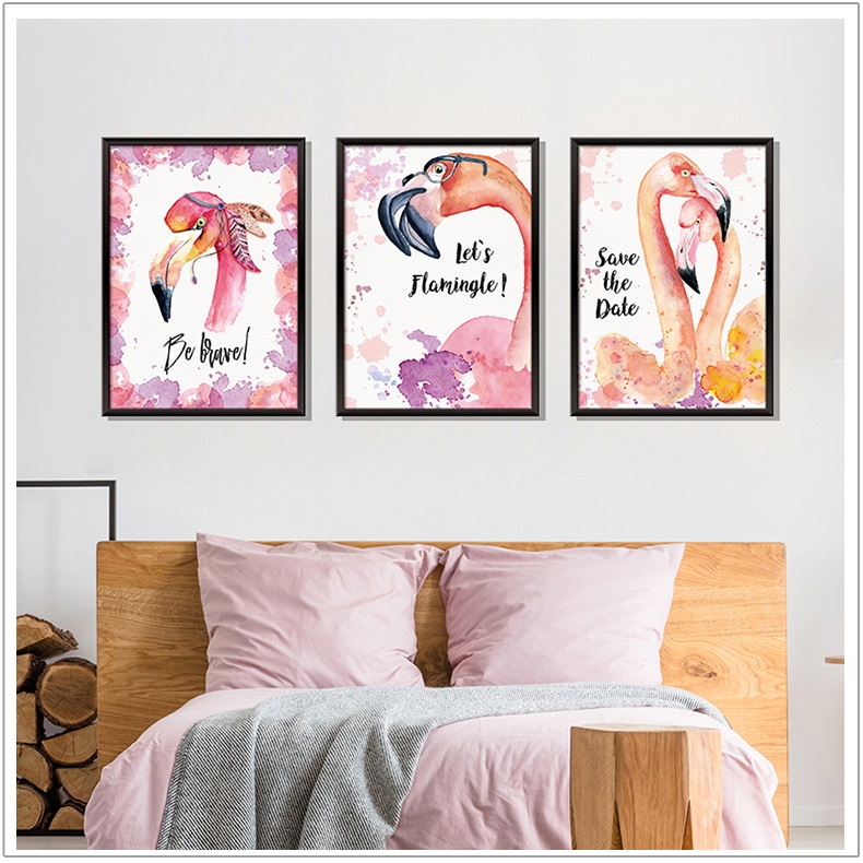 Decal dán tường 3D trang trí phòng cưới, phòng ngủ lãng mạn Save the date