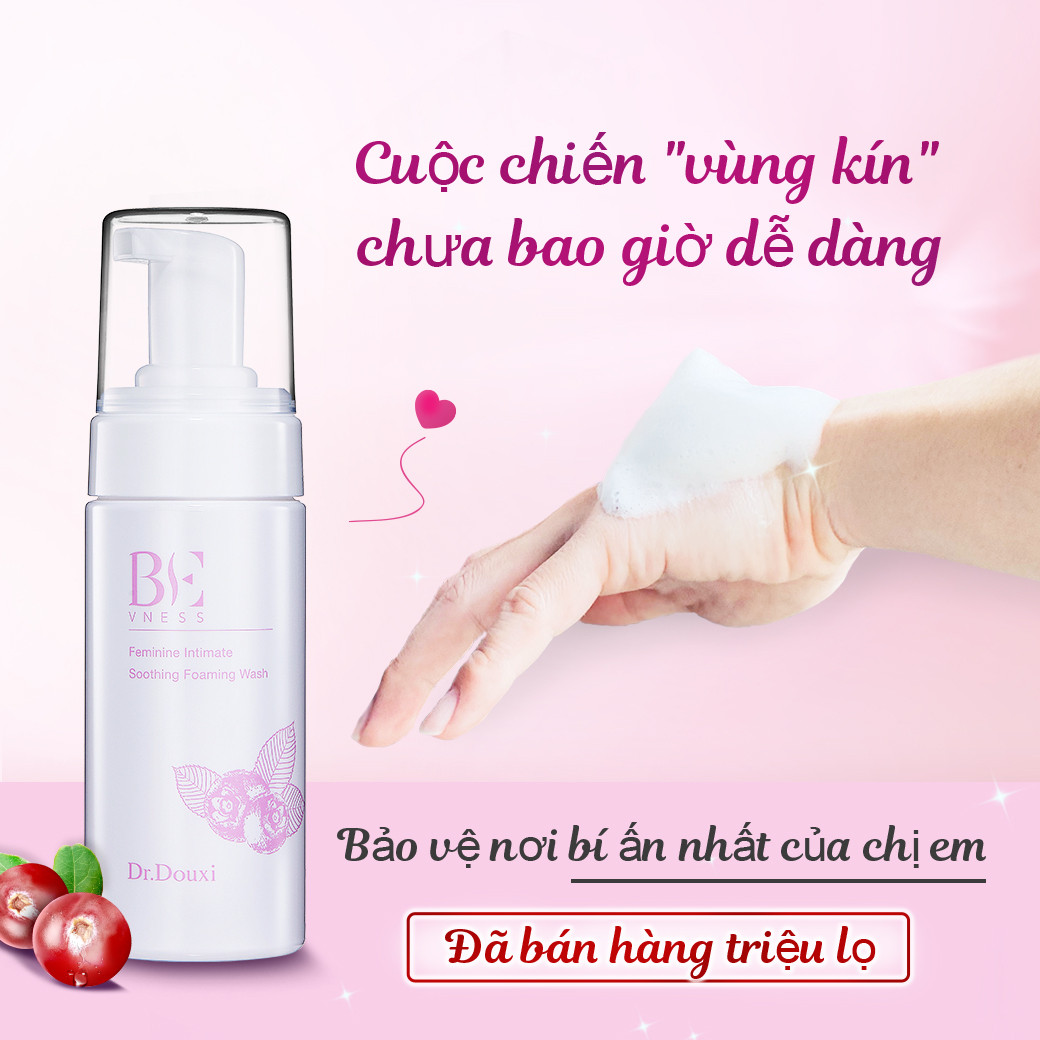 Set 2 Dung Dịch Vệ Sinh vùng kín Dạng bọt - Dr.douxi