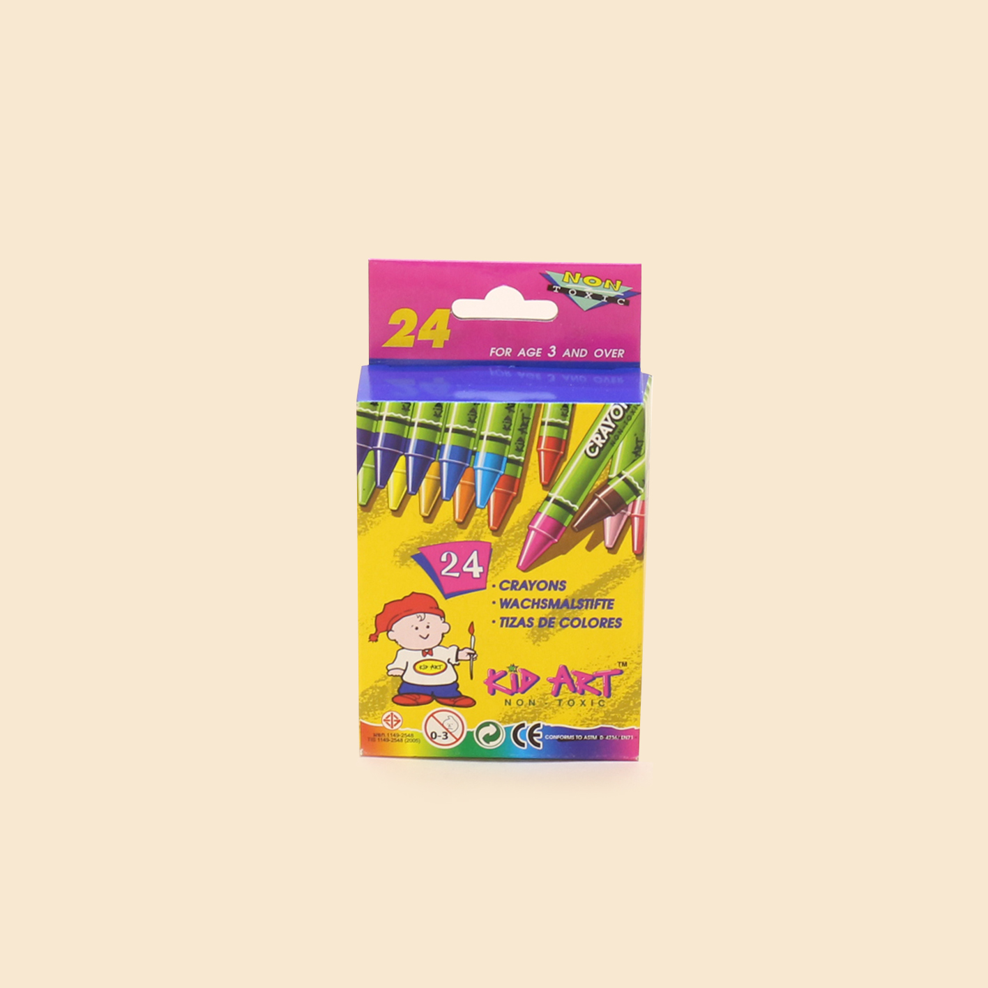 Bút sáp màu 24 cây - Crayons