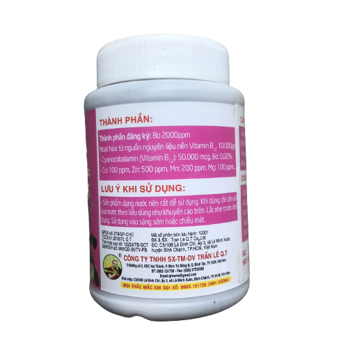 Vitamin B12 giải độc cho cây hủ 100ml