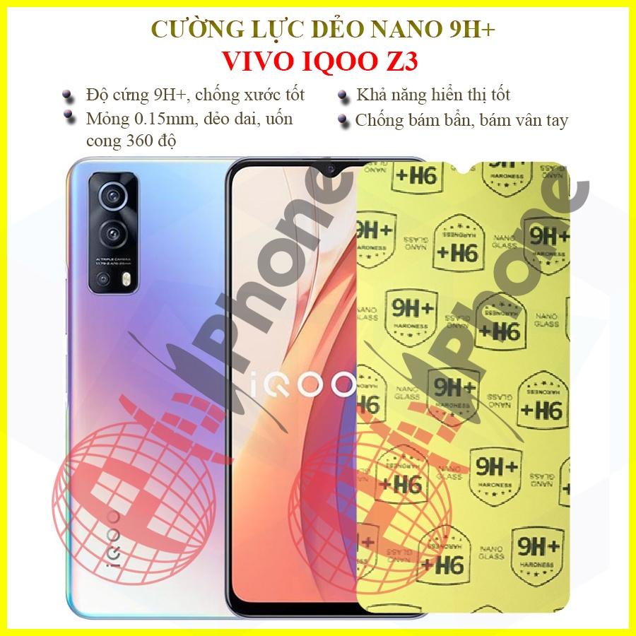 Dán cường lực dẻo nano dành cho  Vivo IQOO Z3