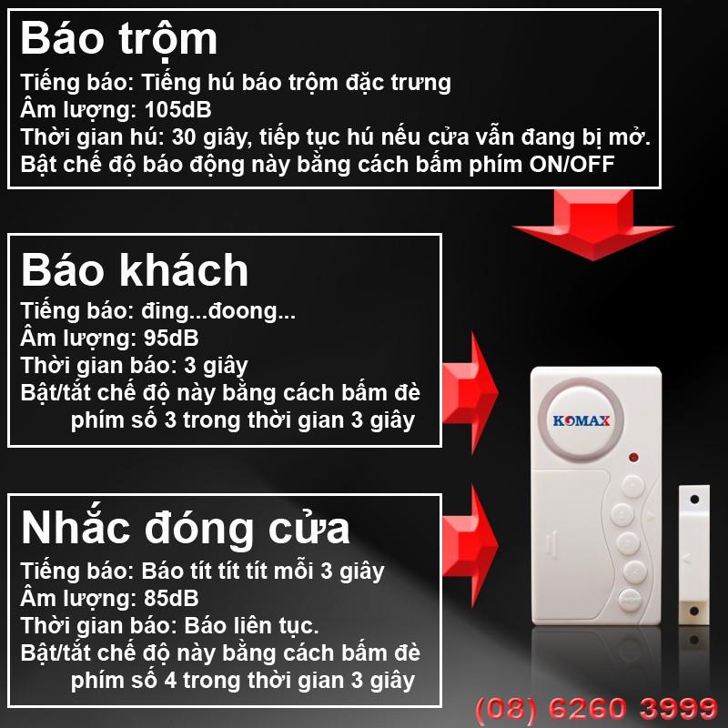 Thiết bị chống trộm gắn cửa KM-C03