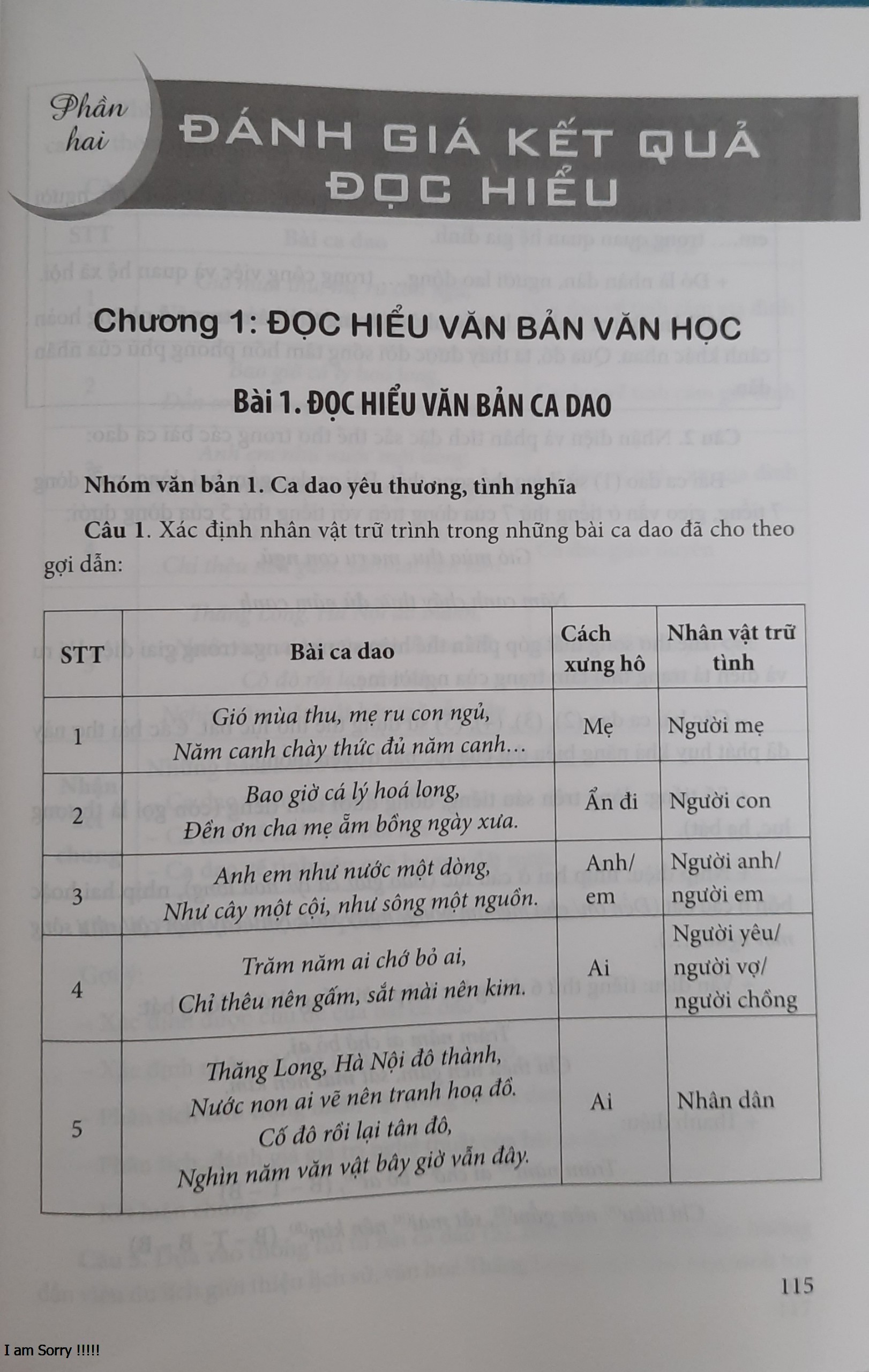 Đọc hiểu mở rộng văn bản Ngữ văn 7 Theo Chương trình Giáo dục phổ thông 2018