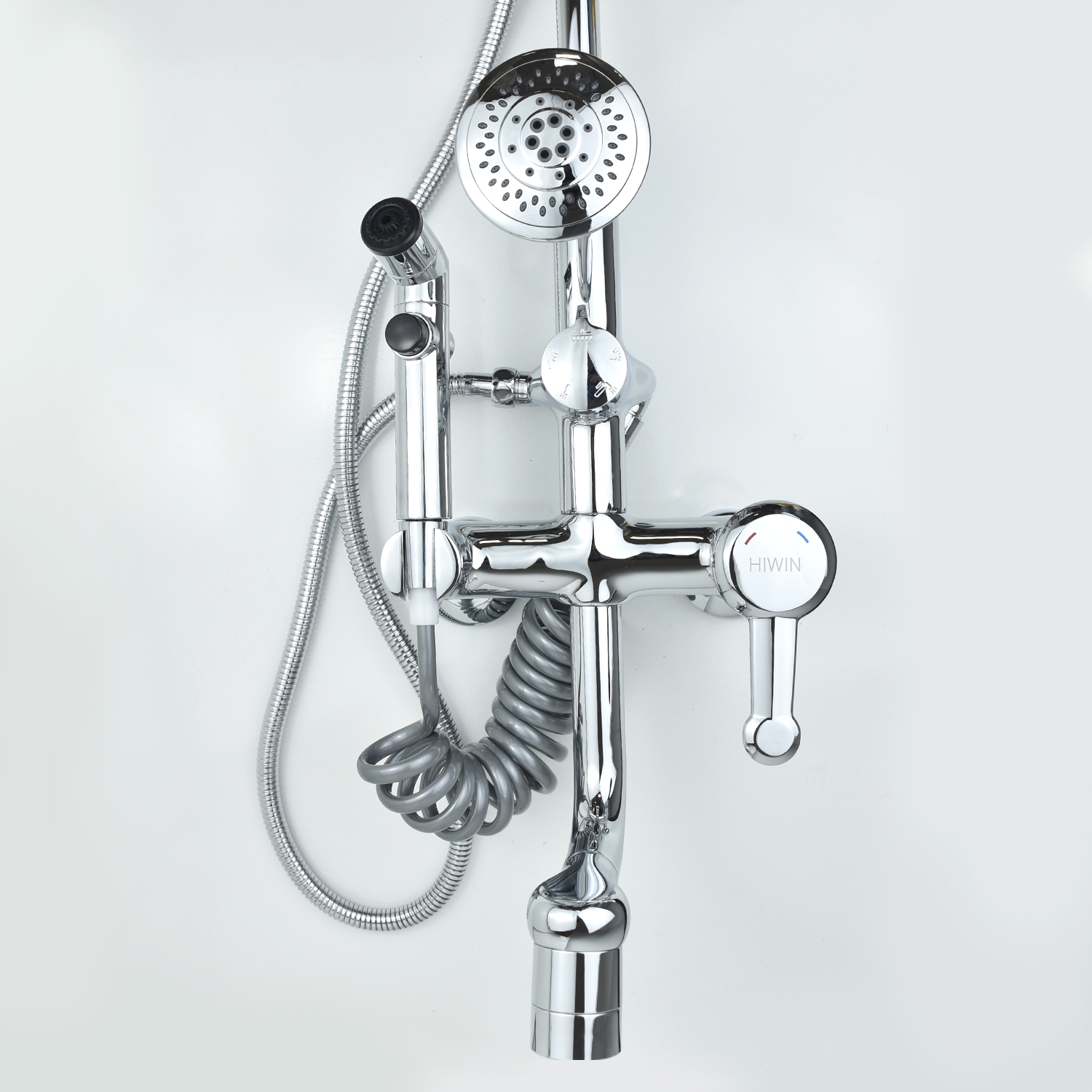 BỘ SEN VÒI TĂNG ÁP 5 MÓN HIWIN KF-111