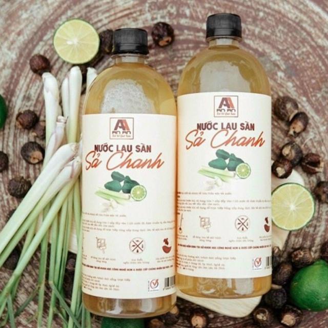 Nước lau nhà thơm mùi sả chanh, Nuoc lau sàn đuổi muỗi và côn trùng tinh dầu Sả chanh AN AN.
