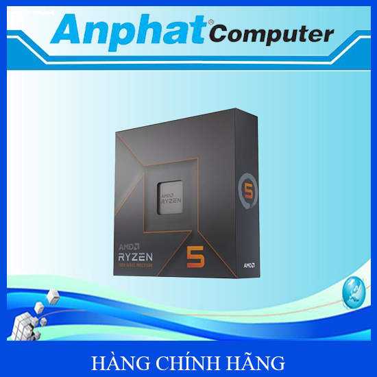 Bộ vi xử lý CPU AMD Ryzen 5 7600X ( Up To 5.3GHz, 6 Nhân 12 Luồng, 38MB Cache, AM5) – Hàng Chính Hãng