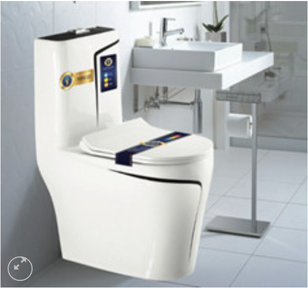 Bồn cầu nguyên khối Tundo Yoshi nano kháng khuẩn CTT18 770x700x380mm