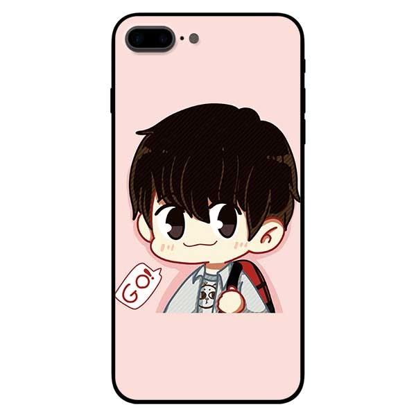 Ốp lưng dành cho iPhone 7 / iPhone 8 - iPhone Se 2020 - 7 Plus / 8 Plus mẫu Ảnh Đôi Hồng Go