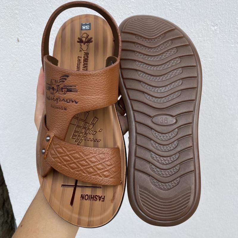 dép da nam dép sandal nam dép da nam đế kếp sze từ 38-42