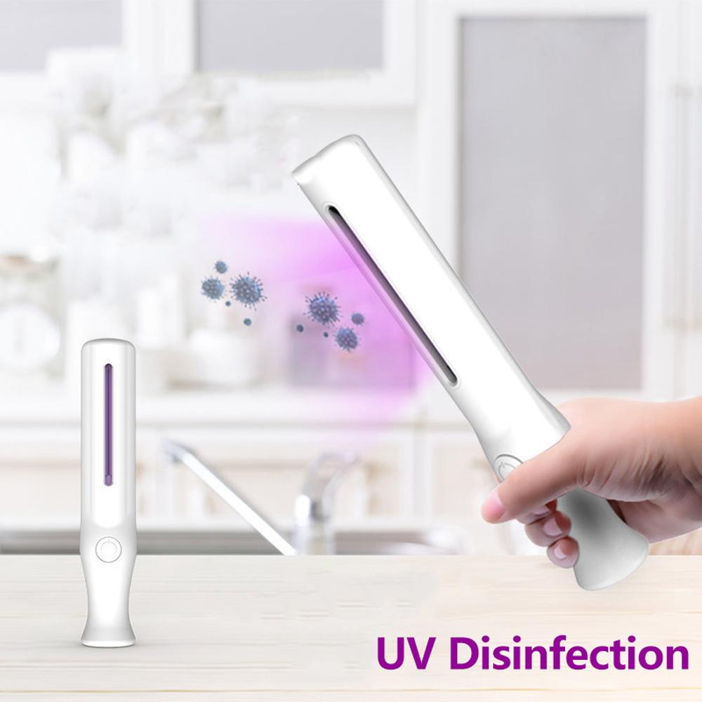 Đèn UV Diệt khuẩn Di động thiết kế dạng gậy nhỏ gọn và nhẹ, thuận tiện mang theo,sử dụng pin