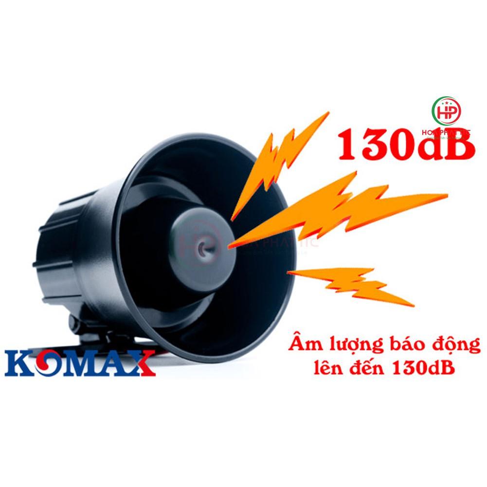 Còi hú Komax KM-628 dùng điện 220V - Hàng chính hãng