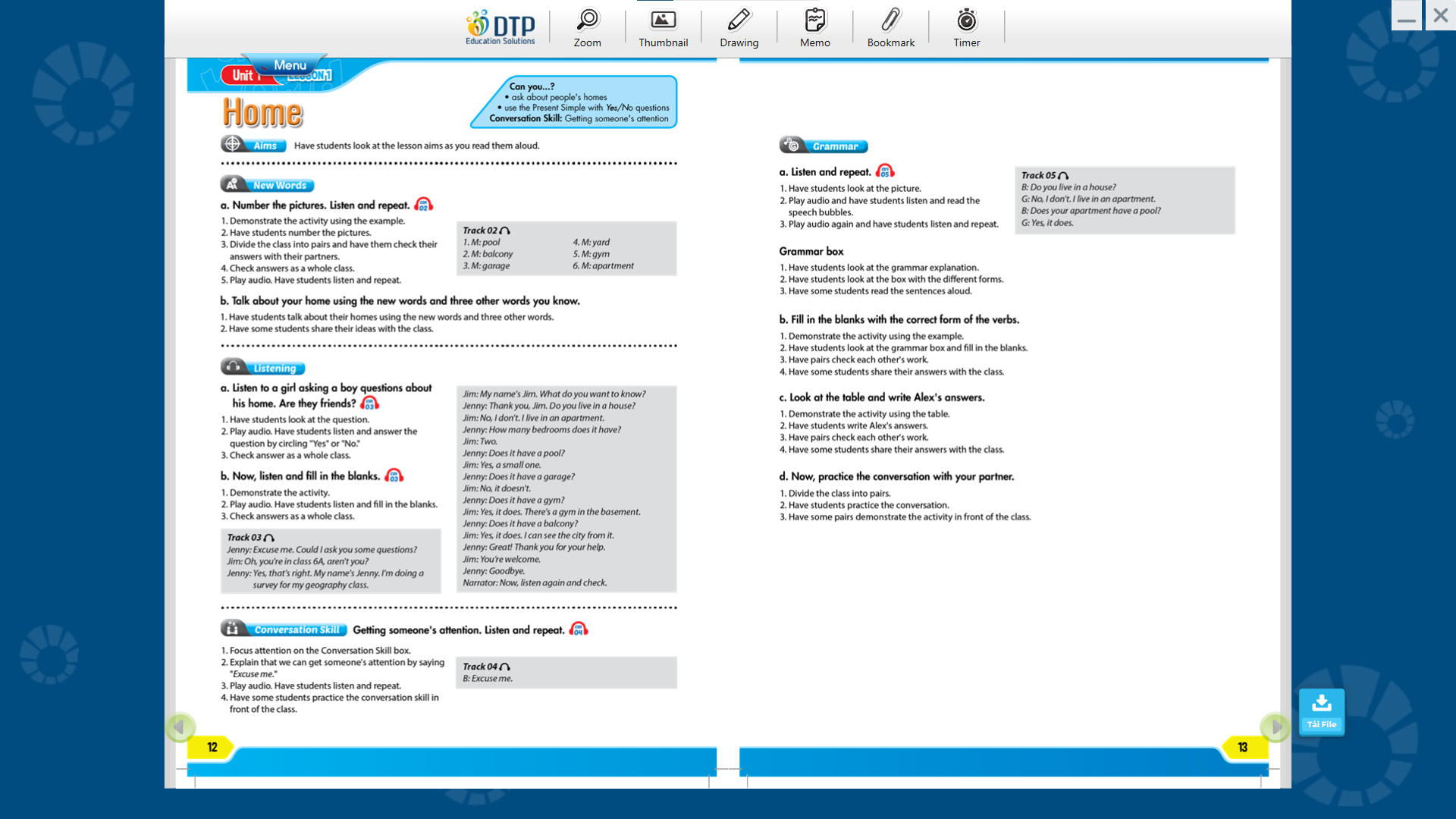 Tiếng Anh 6 i-Learn Smart World Sách giáo viên điện tử