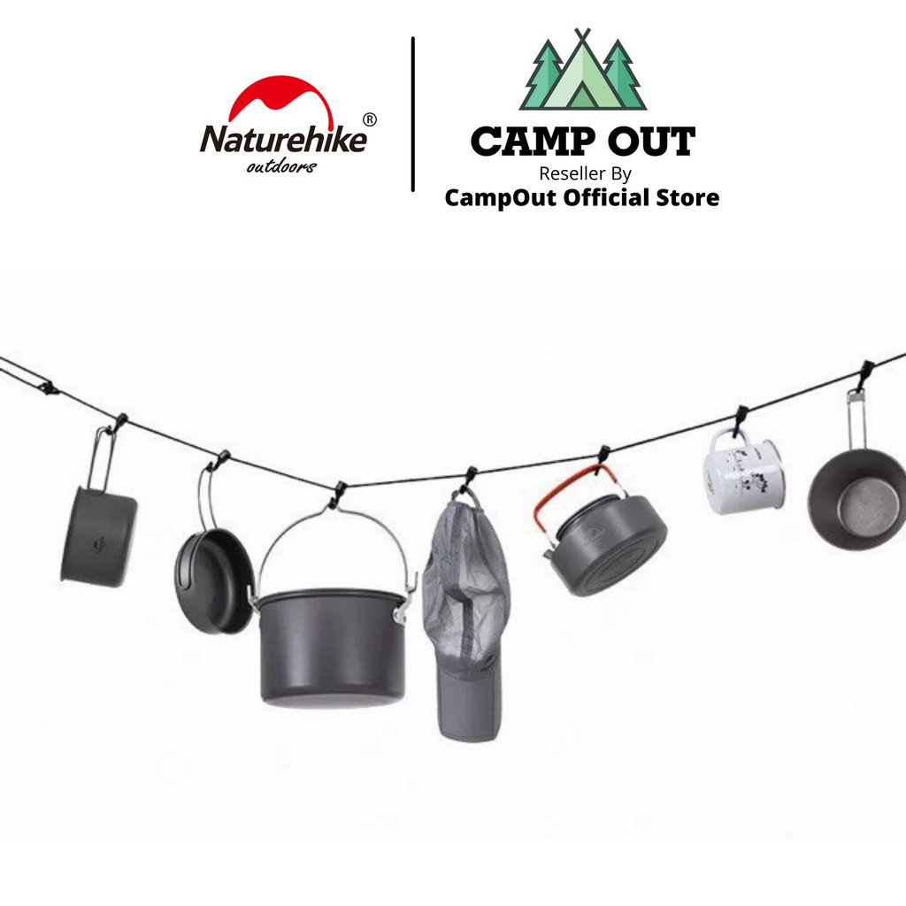 Đồ cắm trại Dây móc Naturehike NH19PJ040 gọn nhẹ chịu lực chắc chắn du lịch dã ngoại A111