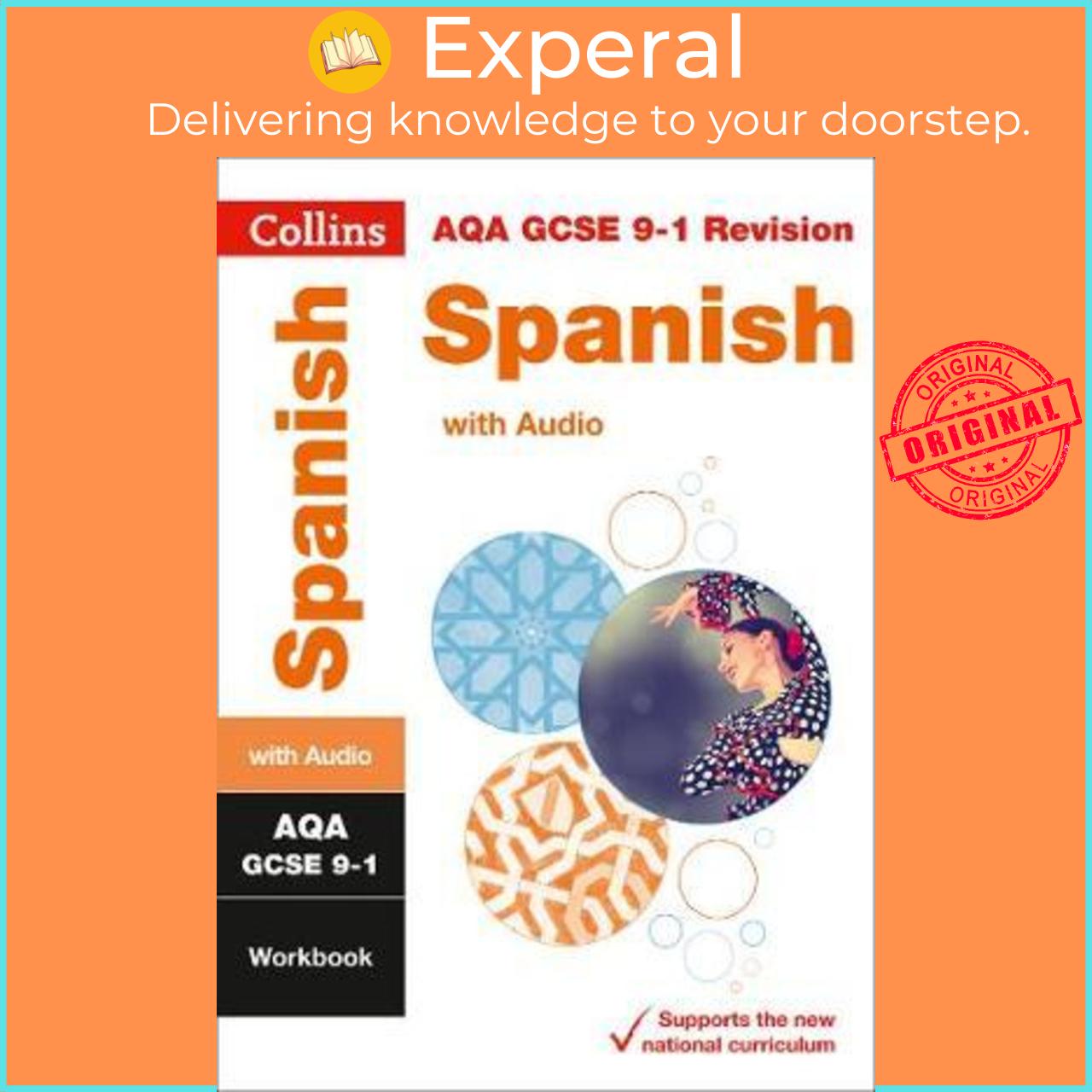 Sách - AQA GCSE 9-1 Spanish Workbook : Ideal for Home Learning, 2021 Assessments by Collins GCSE (UK edition, paperback)