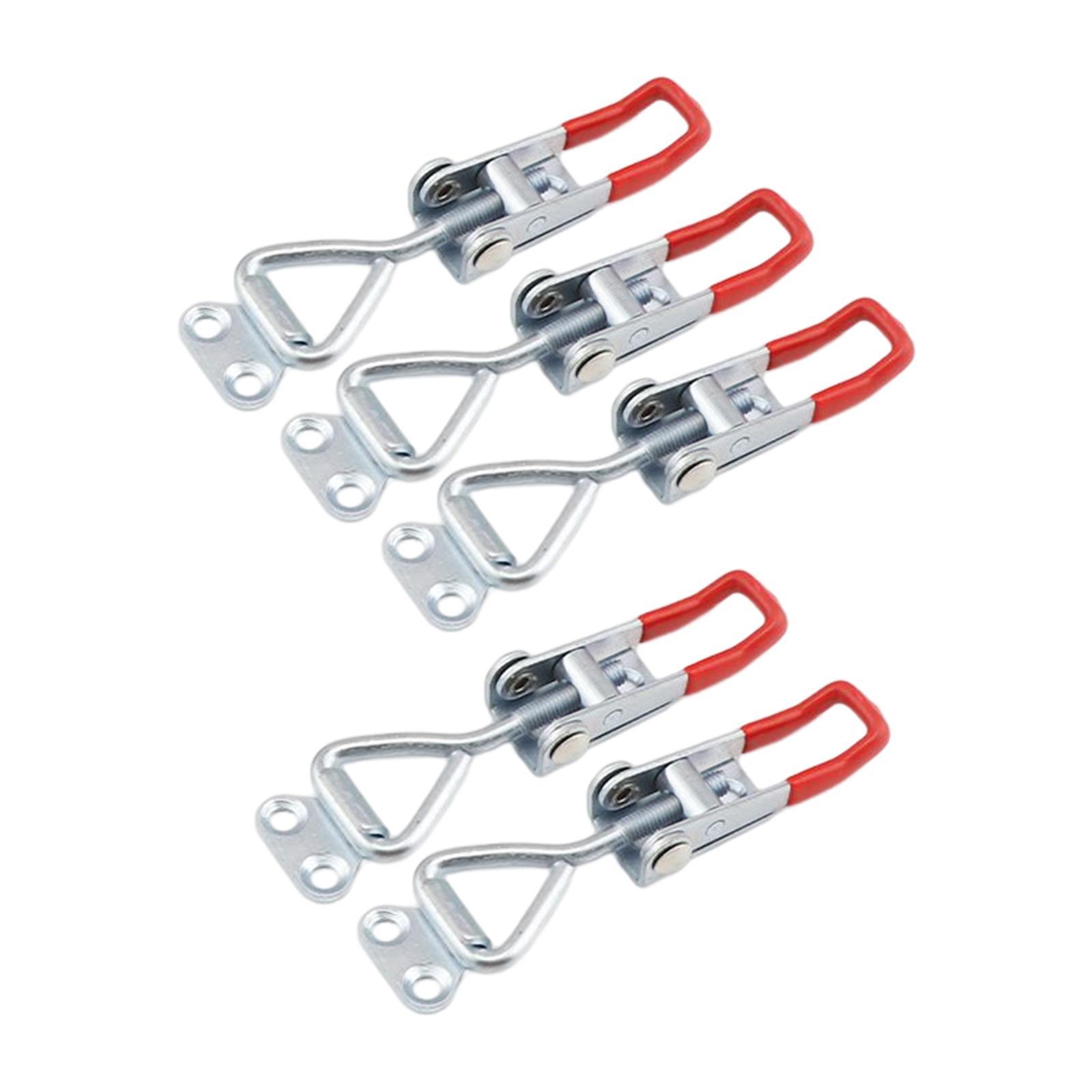 5 Pieces Push Pull Type Latch Clamp Iron Quick Release for Woodworking