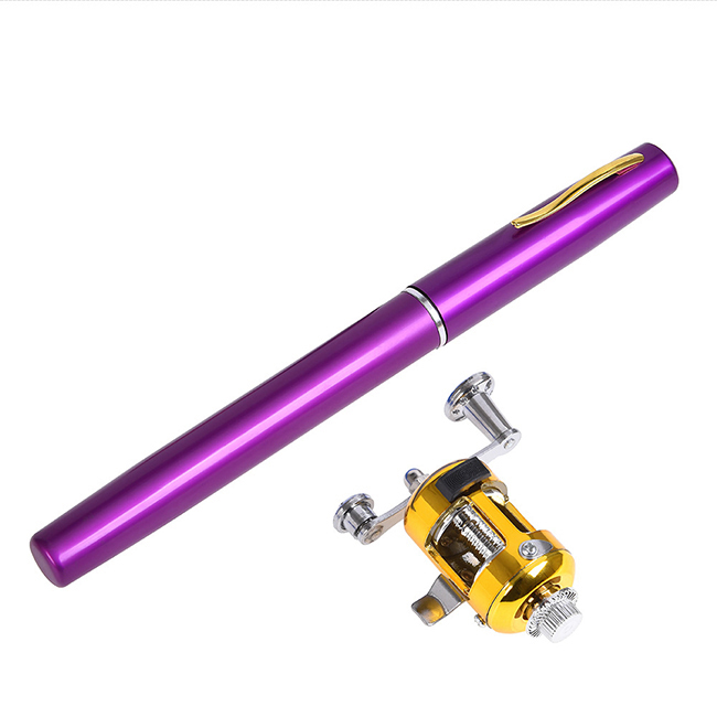 Bộ Cần Câu Bút Và Máy Bè Ngang Y4515 - Màu Ngẫu Nhiên