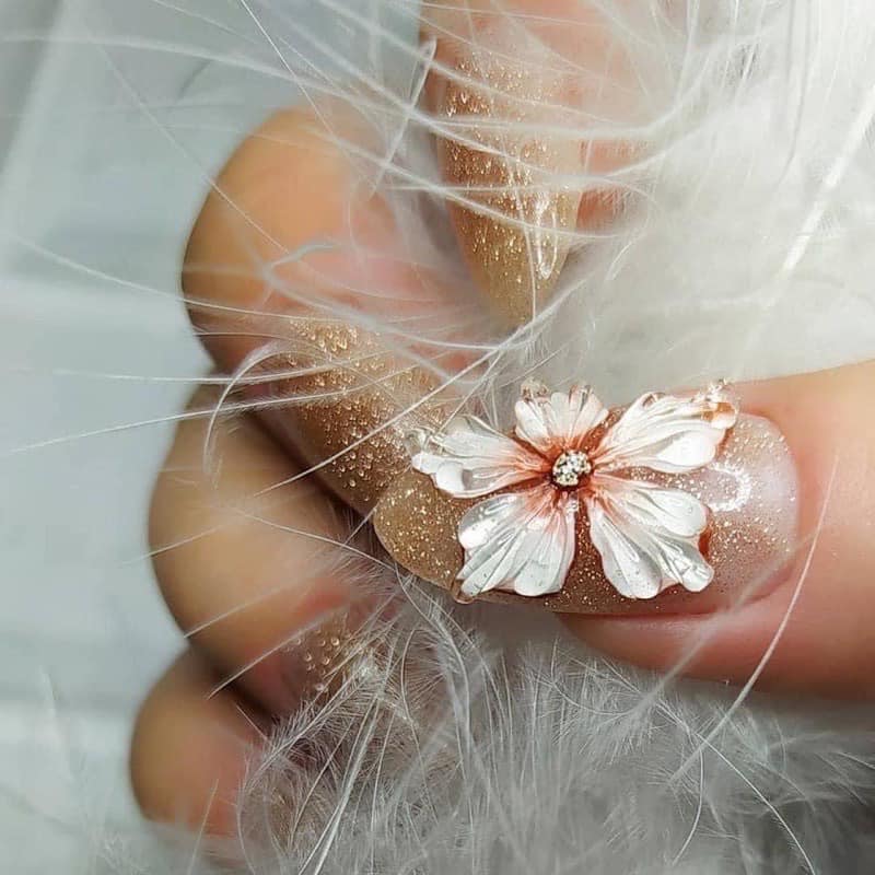 Gel tạo vân nổi, gel tạo hoa thuỷ tinh làm nail