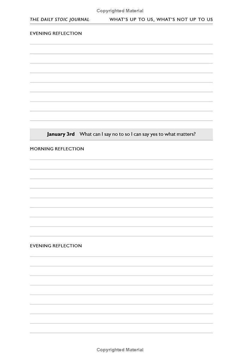 Sách ngoại văn: The Daily Stoic Journal