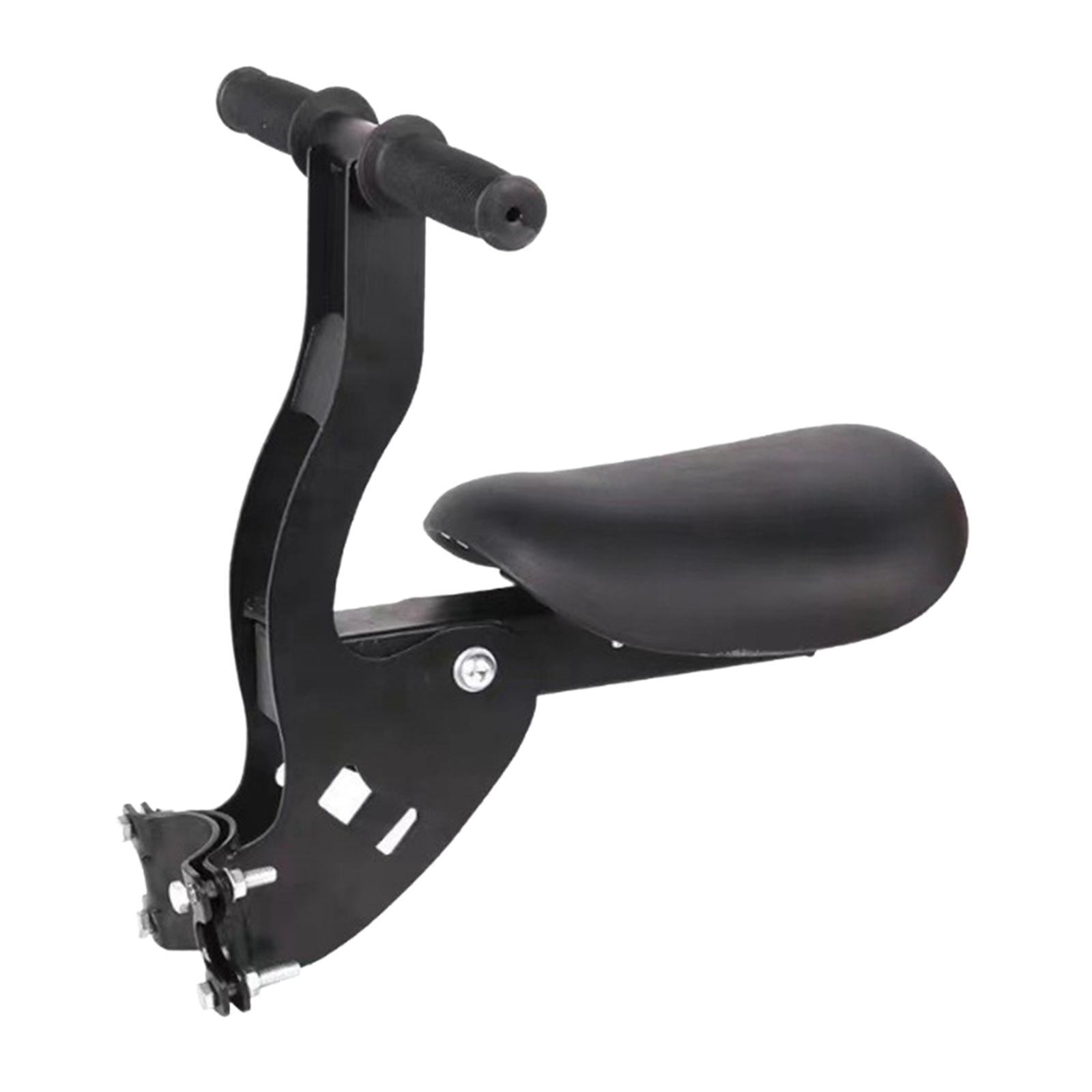 Child Seat Front Mounted Comfortable Carrier for Folding Bikes