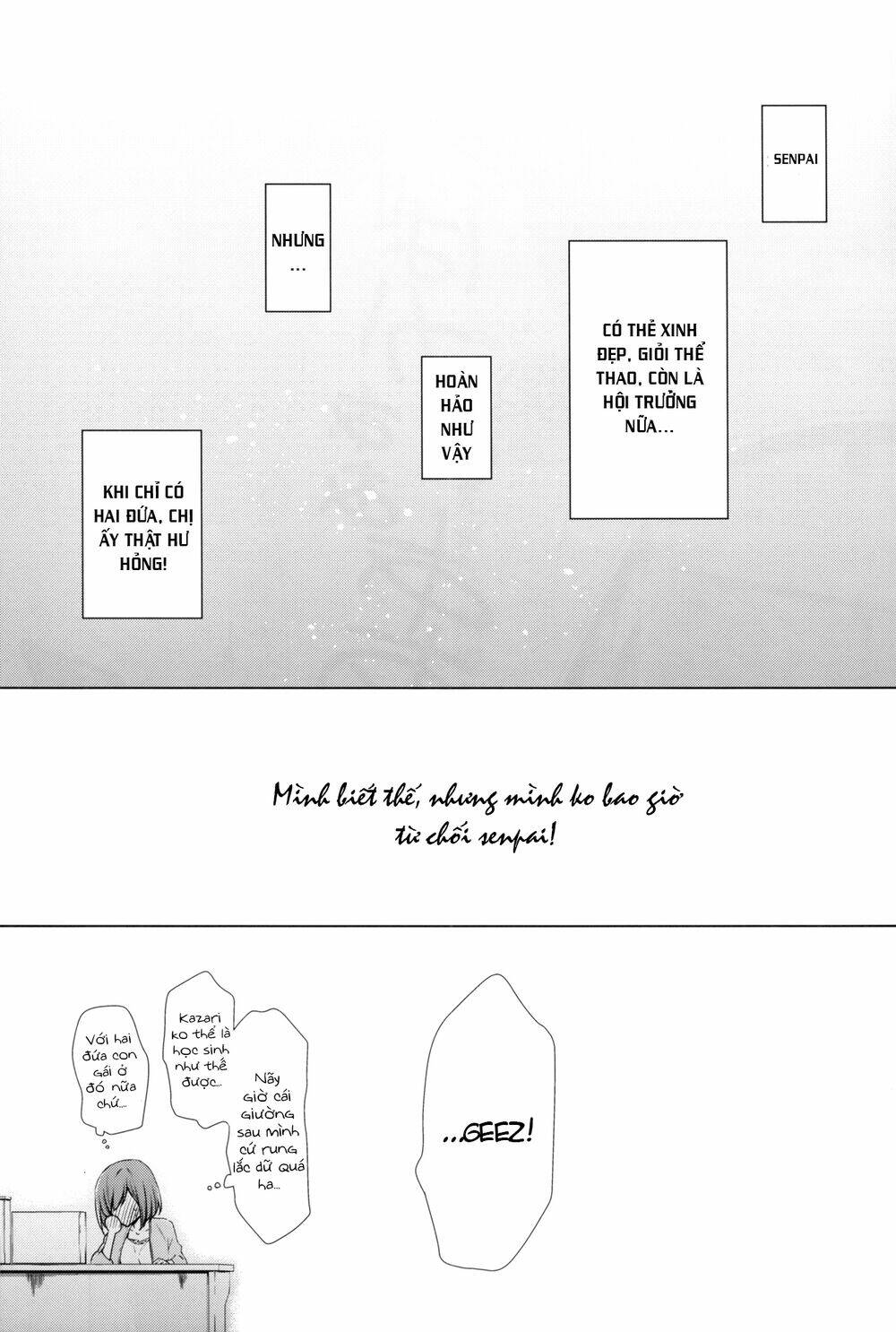 Kyuuketsuki-chan to Kouhai-chan chapter 7.5 39