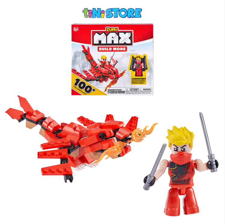 Đồ chơi lắp ráp 100+ mảnh MAX Builder More