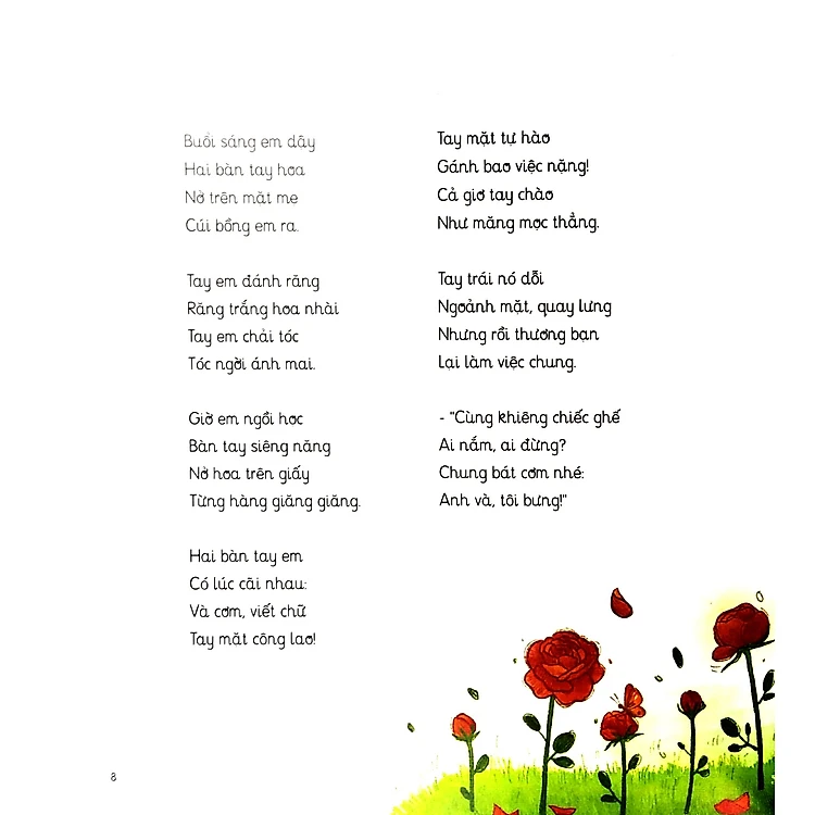 Sách Thơ Hay Viết Cho Thiếu Nhi: Hai Bàn Tay Em