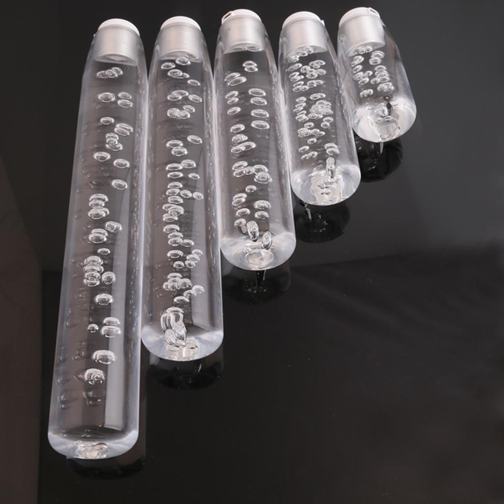Universal LED Crystal Bubble Car Gear Stick Shift Lever Shifter Knob 30cm