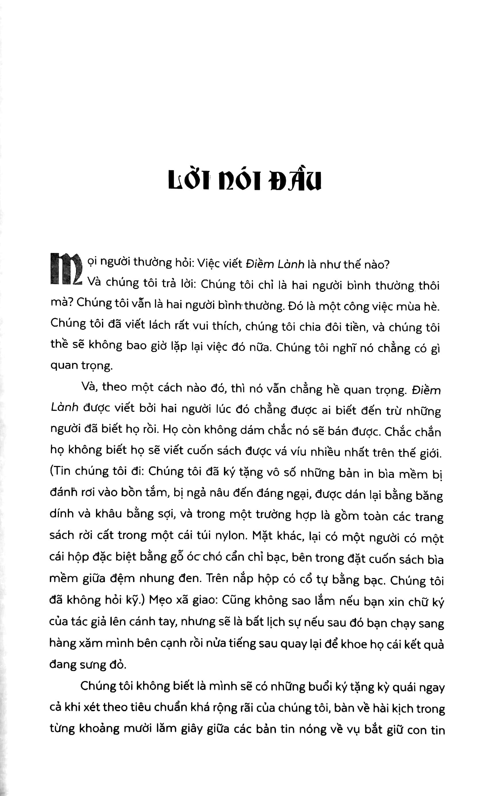 Điềm Lành - Những Lời Tiên Tri Tuyệt Đích Và Chuẩn Xác Của Phù Thủy Agnes Nutter