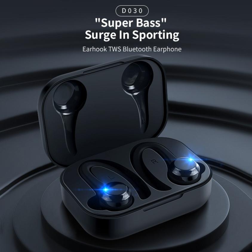 TWS Bluetooth 5.0 Tai Nghe Tai Nghe Sạc Hộp Tai Nghe Không Dây Thể Thao Chống Thấm Nước Tai Nghe Nhét Tai Tai Nghe Có Micro Bán