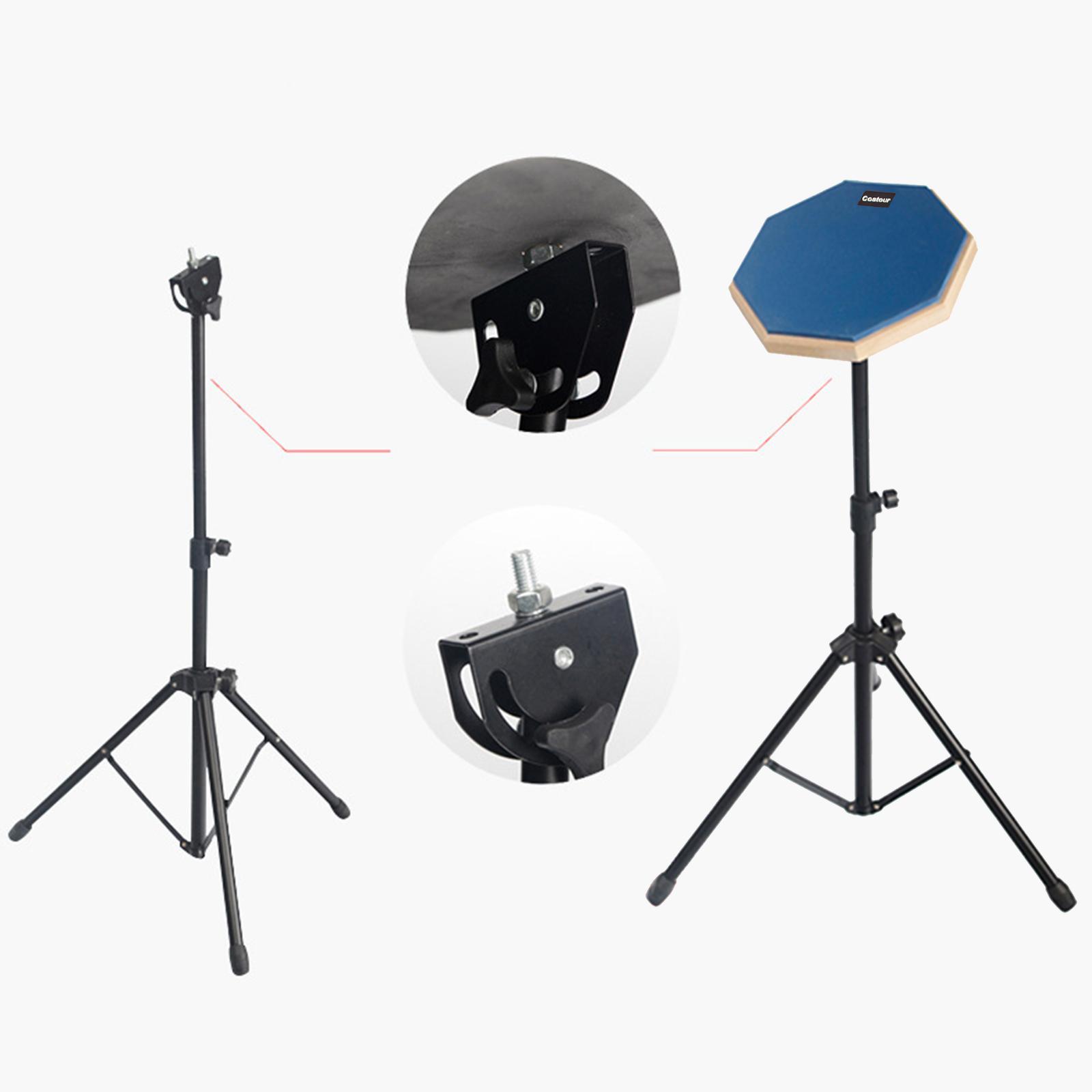 Drum practice pads Snare Drum Stand Set Drum Stand for Percussion Blue