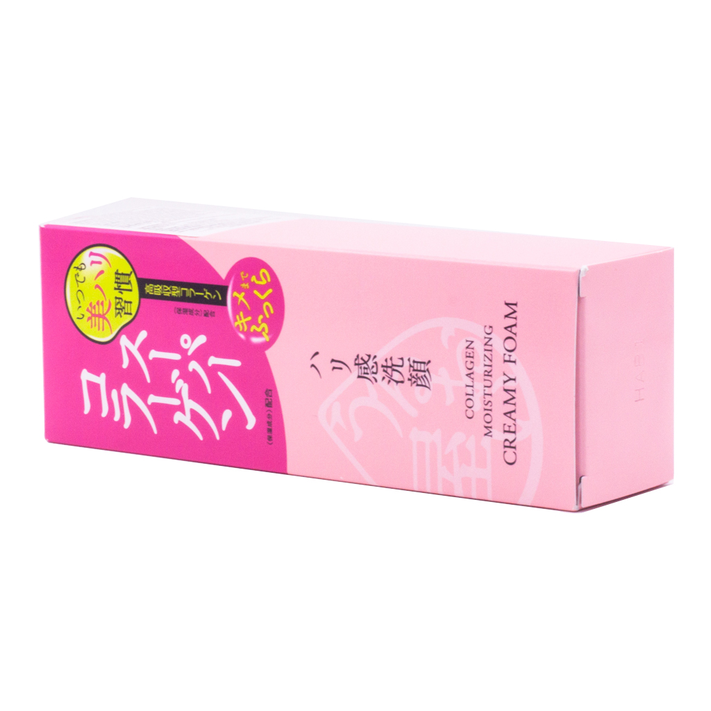 Sữa rửa mặt Nhật Bản ngăn ngừa lão hóa Naris Cosmetic Uruoi Collagen Moisturizing Creamy Foam 100g – Hàng chính hãng