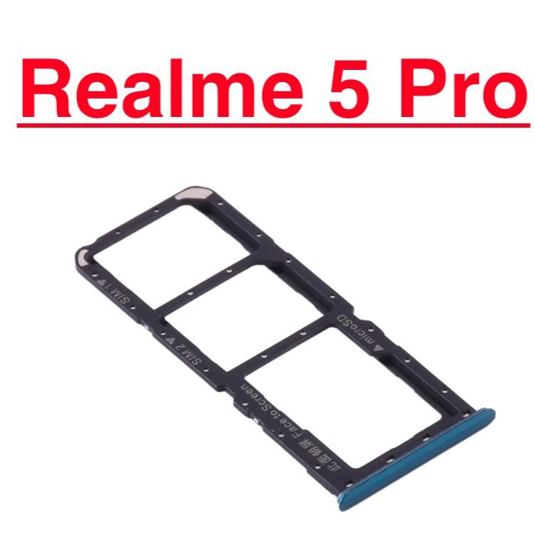 Khay Đựng Sim Thẻ Nhớ Cho Oppo Realme 5 Pro Linh Kiện Thay Thế