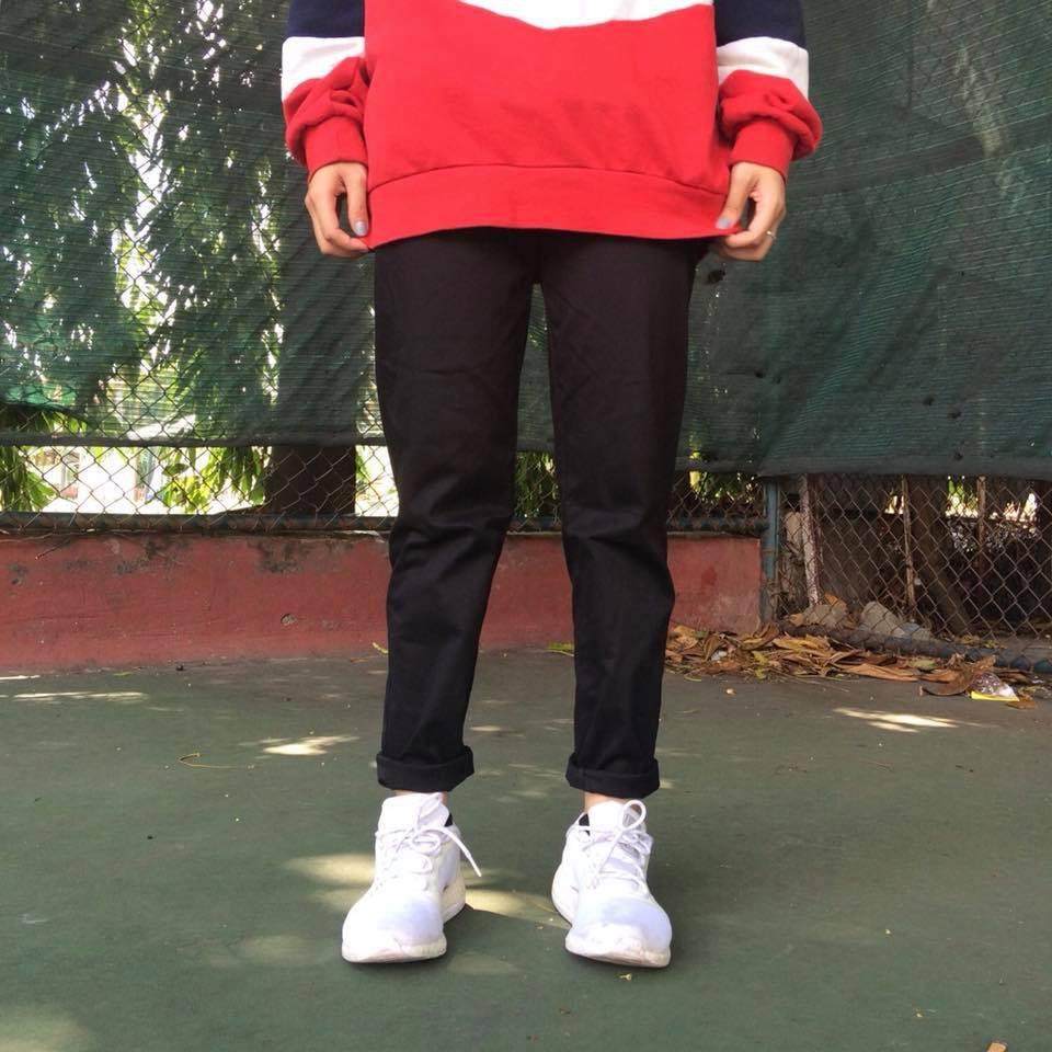 QUẦN BASIC PANTS KAKI ĐEN UNISEX