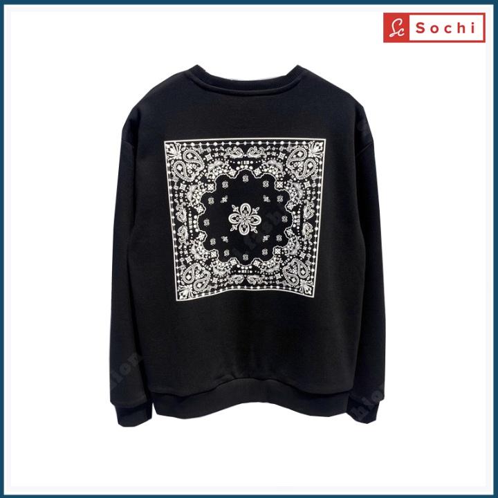 Áo thu đông nam tay dài, áo giữ nhiệt cổ tròn 3D lạ mắt in Hình Họa Tiết mã SW66.8