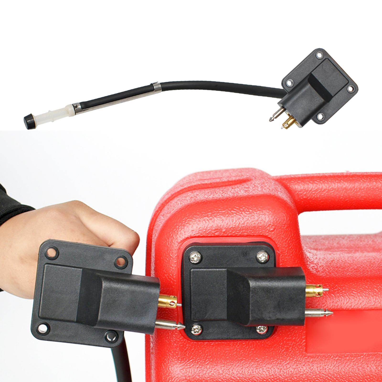 Fuel Tank Connector Fitting with Fuel Meter, for Outboard Engine High Performance