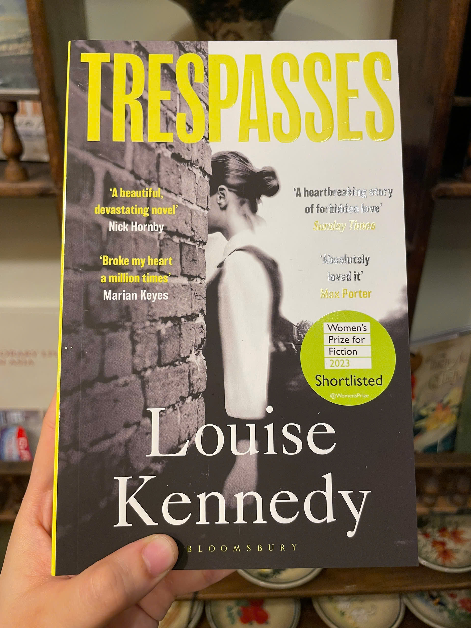 Sách - Trespasses (The Times Number One Bestseller) by Louise Kennedy | English Comtemporary Fiction